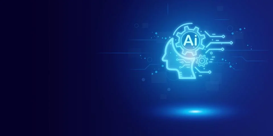 Artificial intelligence Ai self learning improving development problem solv.. Foto stock