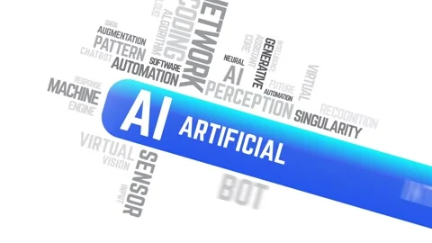 Artificial Intelligence AI Technology Concept Video Animation Stock Footage 315537496