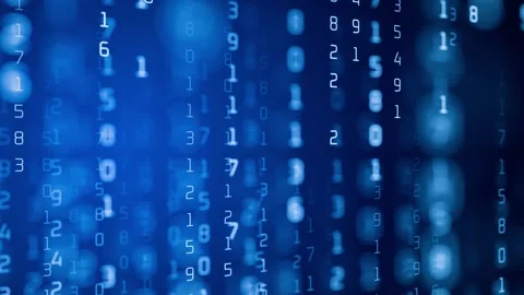 Artificial intelligence algorithm operation. The system's thought process Stock Footage 339509060