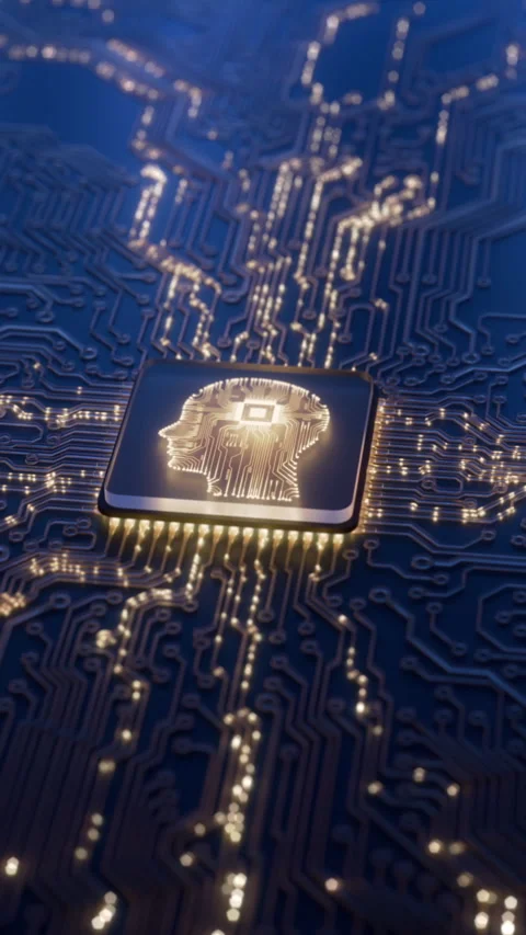 Artificial intelligence and data mining. AI model deep machine learning Stock Footage 291935728