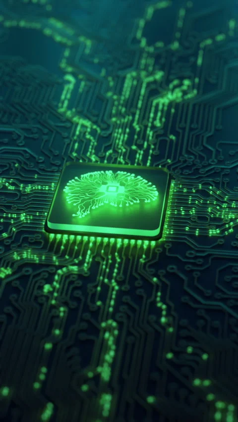 Artificial intelligence and data mining. AI model deep machine learning Stock Footage 295807198