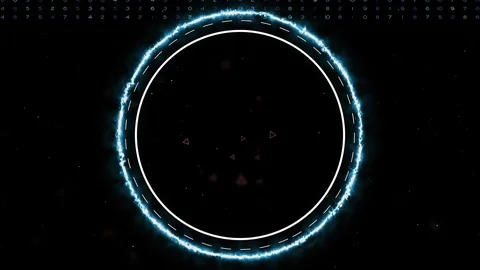Artificial Intelligence and deep learning concept. Digital brain hologram in Stock Footage 124153496