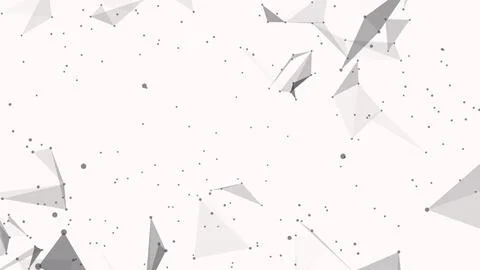 Artificial intelligence and futuristic technology in the background of plexus Stock Illustration