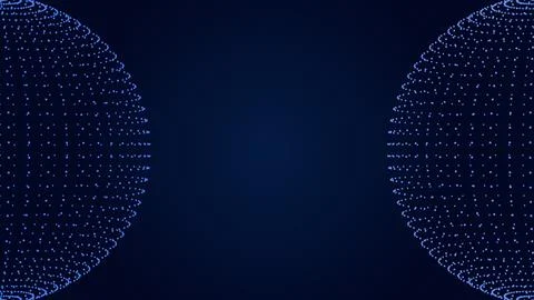 Artificial intelligence and futuristic technology in the background of plexus Stock Illustration