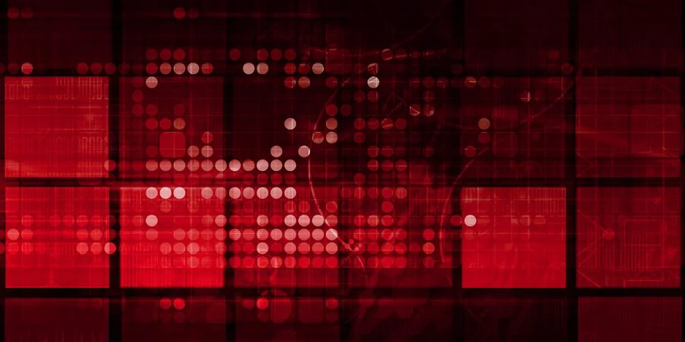 Artificial Intelligence and Machine Learning 스톡 일러스트