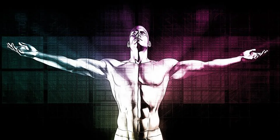 Artificial Intelligence and Machine Learning Stock Illustration