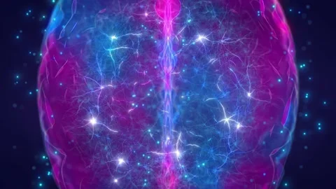 Artificial intelligence and neural network animation concept Stock Footage 220875950