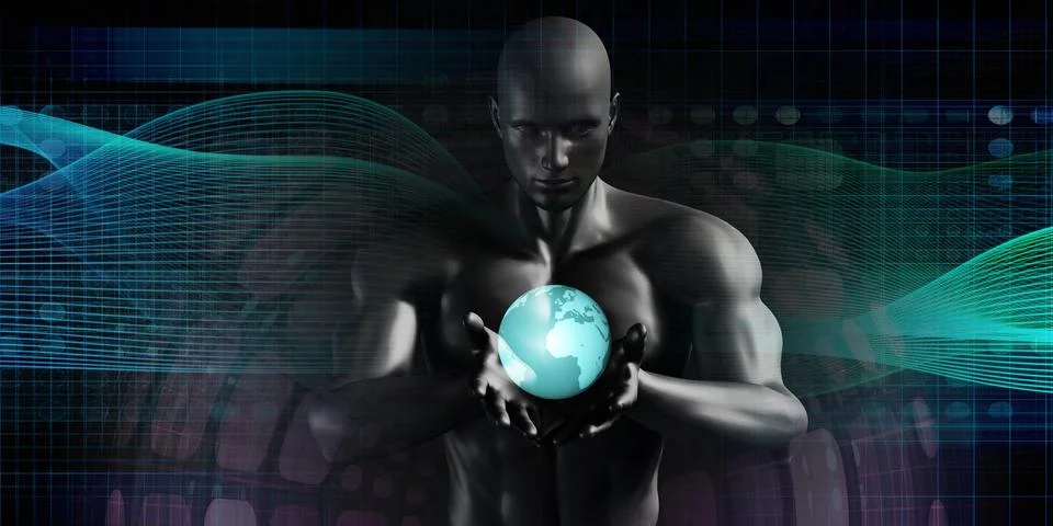 Artificial Intelligence Applications Stock Illustration