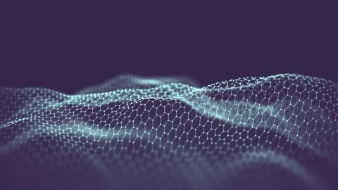 Artificial intelligence automation technology background. Augmented reality Stock Illustration
