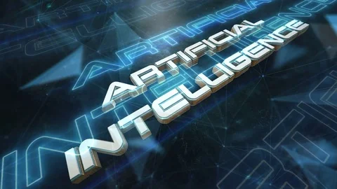 Artificial Intelligence background AI concept 4K Video stock 83145219