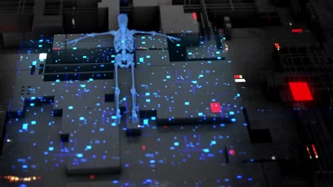 Artificial intelligence background concept Stock Footage 267083402