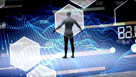 Artificial intelligence background concept Stock Footage 267083479