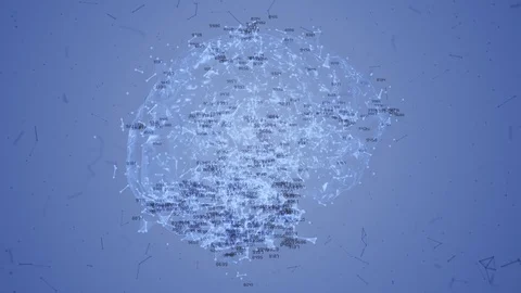   Artificial intelligence background Stock Footage 116720763