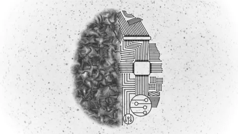 Artificial Intelligence Brain Animation. Stock Footage 239530106