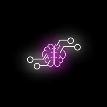 Artificial intelligence brain neural network connection concept イラスト素材