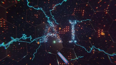 Artificial Intelligence can destroy our lifes, first it will attack the artists Stock Footage 256101337