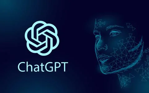Artificial intelligence Chat GPT. Machine learning online technology concept on イラスト素材