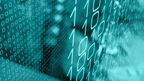 Artificial intelligence coding computer language Video stock 95771340