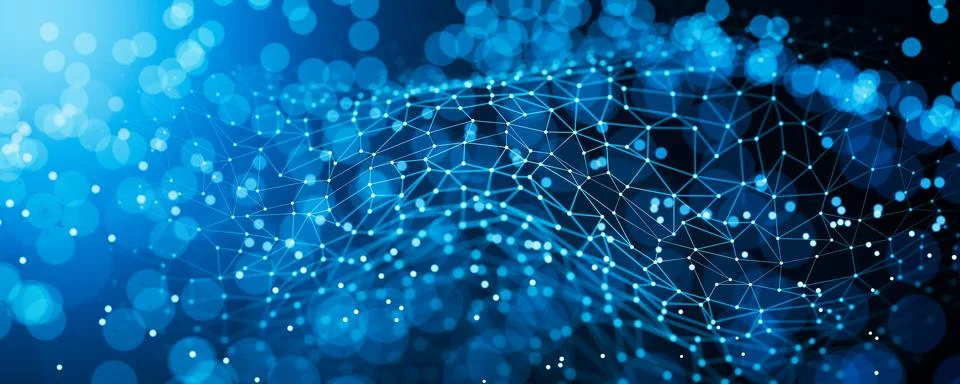 Artificial intelligence concept. Abstract concepts of cybersecurity and dig.. 스톡 일러스트