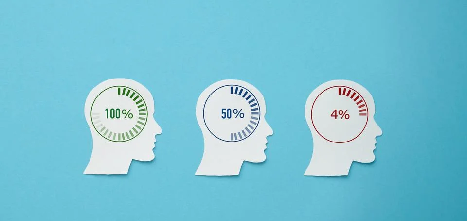 Artificial Intelligence concept and be charged with positive emotions, conc.. Stock-Fotos