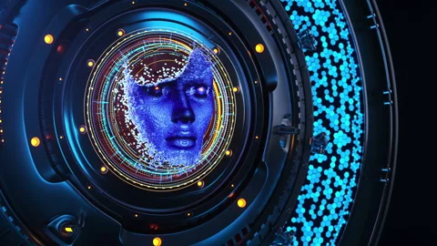 Artificial intelligence concept Vidéo 167374945