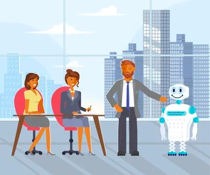 Artificial intelligence concept Illustrazione stock