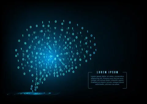 Artificial intelligence concept Stock Illustration