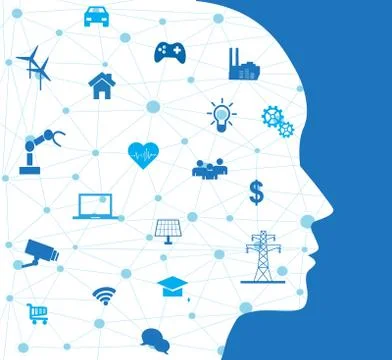 Artificial Intelligence concept Stock Illustration