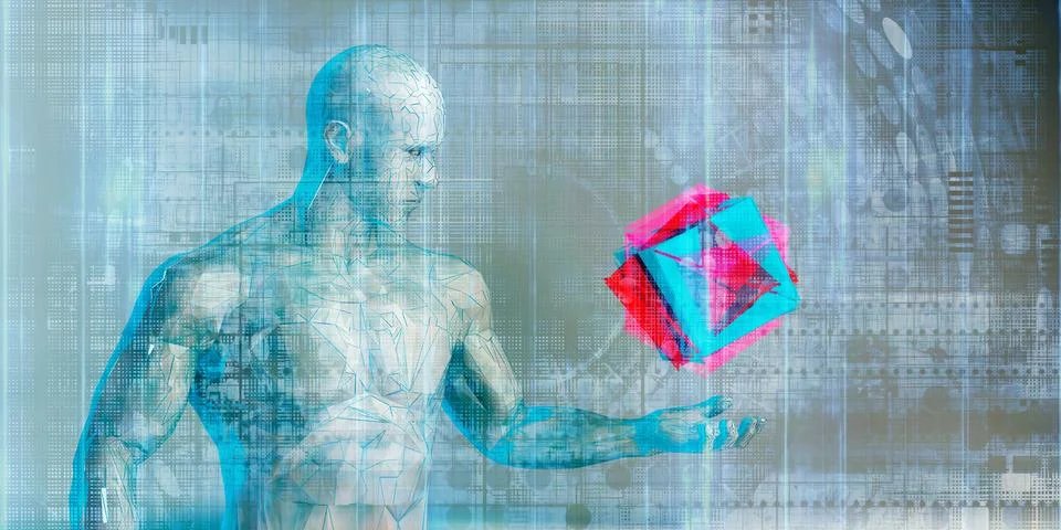 Artificial Intelligence Concept Stock Illustration