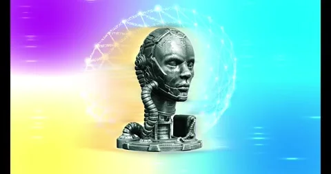 Artificial Intelligence Concept Motion Graphic Stock Footage 332730577