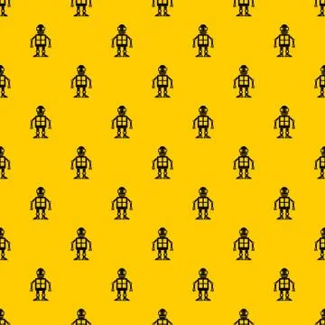 Artificial intelligence concept pattern vector Stock Illustration