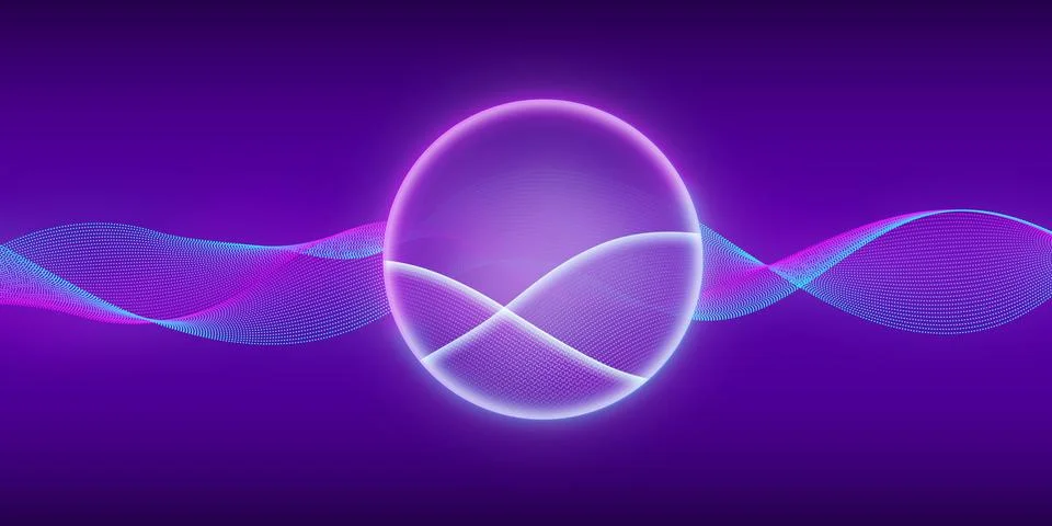 Artificial intelligence concept. Personal assistant. Voice recognition. Sound 스톡 일러스트