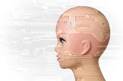 Artificial Intelligence concept 스톡 사진
