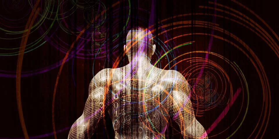 Artificial Intelligence Concept Stockfoto's