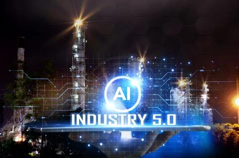Artificial Intelligence Concepts for Controlling Industrial Systems Using I.. Stock Photos