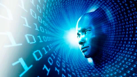 Artificial intelligence, conceptual image Stock Illustration