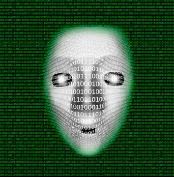 Artificial intelligence, conceptual image Stock Illustration