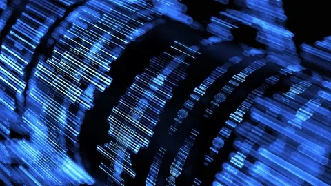 Artificial intelligence. Data analysis. Stock Footage 168070289