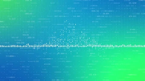 Artificial intelligence. The data bank. Calculations. Color background. 스톡 동영상 274778220