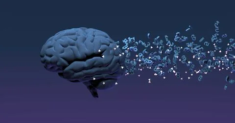 Artificial intelligence deep learning and another modern computer technologies Stock Illustration