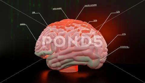 Photograph: Artificial intelligence deep learning brain simulation ...