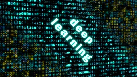Artificial intelligence deep learning capabilities concept Stock Footage 253554356