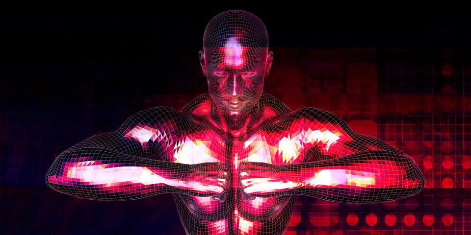 Artificial Intelligence Deployment For Enterprise Security Networks 스톡 일러스트