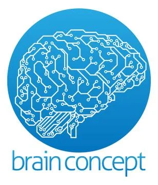 Artificial intelligence design Stock Illustration