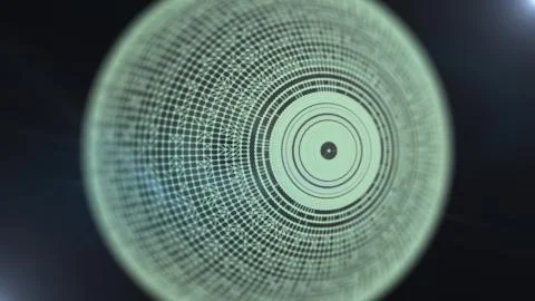 Artificial intelligence development concept abstract background. 스톡 일러스트
