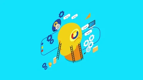 Artificial intelligence development Stock Footage 252175002