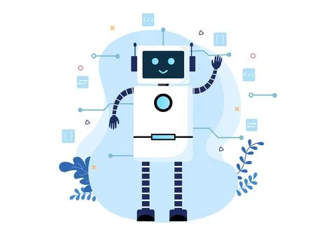 Artificial Intelligence Digital Brain Technology and engineering Concept With Stock Illustration