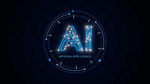 Artificial Intelligence Digital Innovation Concept Video stock 346196170