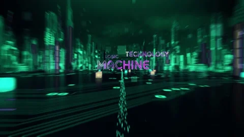 Artificial Intelligence with digital technology concept Stock Footage 141860781