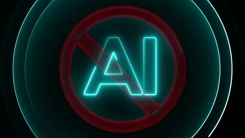 Artificial intelligence elements abstract ai abstract background Stock Footage 273991316